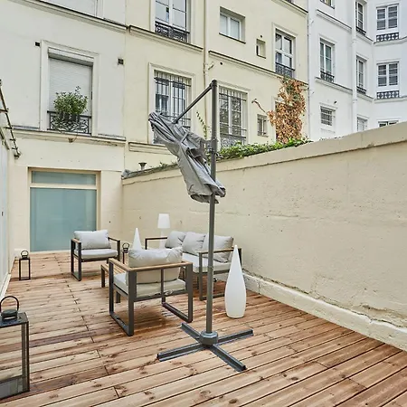 Incredible Le Marais With Terrace Lägenhet